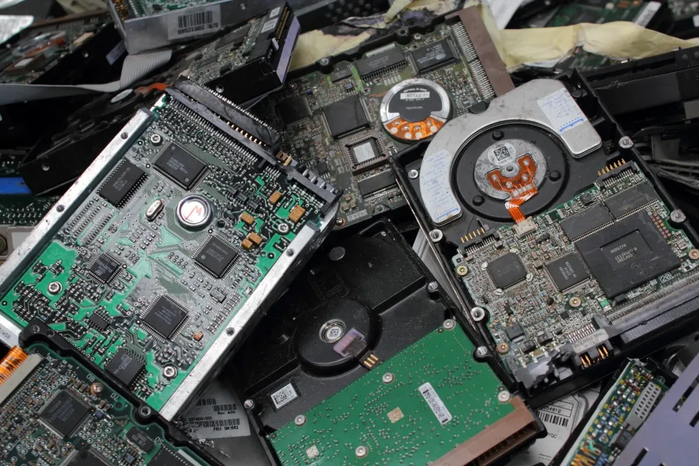 pile de disque dur